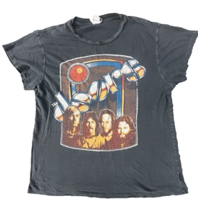 The Doors Made Worn Black Graphic Print Single Stitch T-Shirt Vintage Size Large - Bild 1 von 15