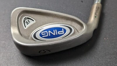 Ping i5 Green Dot Demo 6 Iron Golf Club Left Hand Steel Shaft UST Mamiya Grip Re - Image 1 of 4