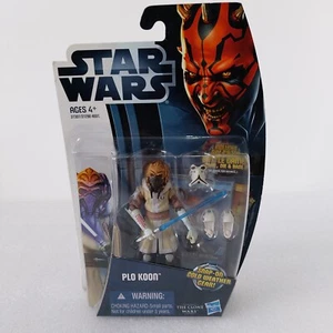 STAR WARS THE CLONE WARS PLO KOON CW6 3.75” FIGURE - Picture 1 of 12