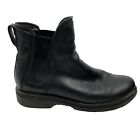 Roots Black Leather Chelsea Boots Womens 8.5