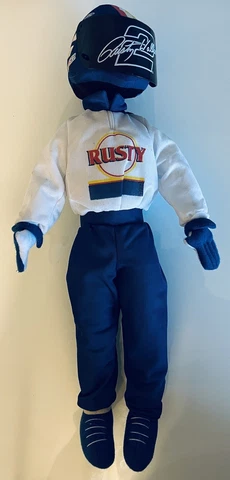 Nanco NASCAR Driver Rusty Wallace #2 Bendable Plush Figure Vintage (1999) 20" Cover