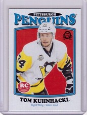 TOM KUHNHACKL 16/17 Upper Deck O-Pee-Chee OPC Update Retro Rookie SP #695 Card
