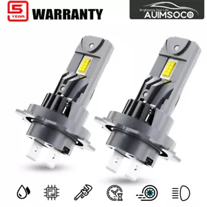 H7 LED Motorcycle Light Bulbs Kit 6500K White For Honda CBR600RR 2003-2015 2016 - Picture 1 of 16