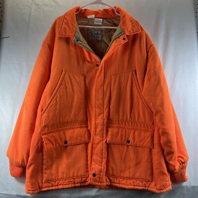 Walls Blizzard Pruf Orange Insulated Hunting Jacket & Pant Set Sz 2XL Outdoor - Image 1 of 4