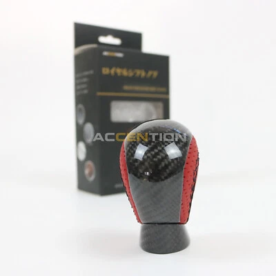 Pomo de cambio de marchas 100 % fibra de carbono real para Toyota Lexus RC F GS F 2015-2021 Foto 1 de 4