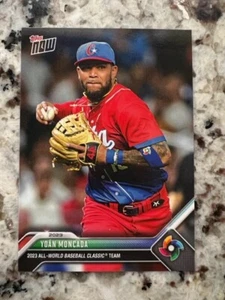 2023 TOPPS NOW KARTE GANZE WELT BASEBALL KLASSISCHE TEAMKARTE YOAN MONCADA #WBCA-11 - Bild 1 von 1