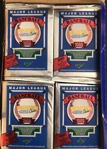 Paquete Upper Deck Low Series 1989 sin abrir de una caja BBCE FASC - Imagen 1 de 2