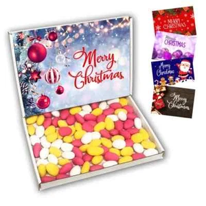 Sugared Almonds Retro Sweets Gift Box Hamper Christmas Present - Picture 1 of 9