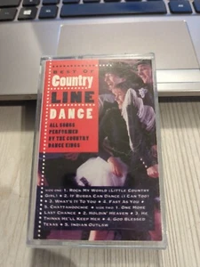 Vintage Cassette - Free Shipping - Best of Country Line Dance - Picture 1 of 1