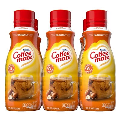 NESTLE USA Nestle Coffee Mate Hazelnut Coffee Creamer Liquid – Triple Churned Liquid Coffee