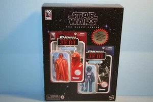 STAR WARS 2023 MIP BLACK SERIES 6" FIGURES TIE PILOT/ROYAL GUARD WEAPON HASBRO - Picture 1 of 11