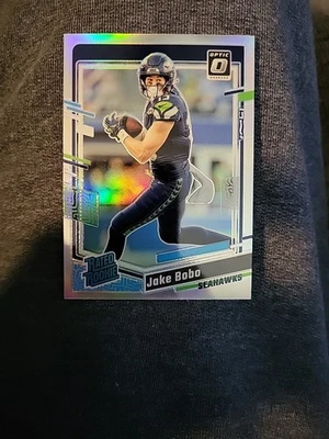 2023 Panini-Donruss Optic Refractor Jake Bobo RC - Image 1 of 4