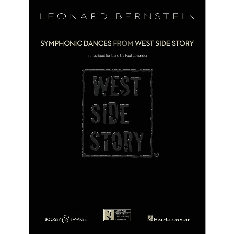 Symphonic Dances From West Side Story Concert Band Lvl6 by Bernstein Andlavender