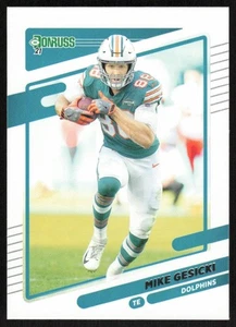 Mike Gesicki 2021 Donruss Football # 64 Miami Dolphins Base - Picture 1 of 2