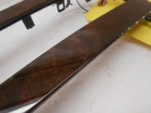 Mercedes E-Class Brown Woodgrain Trim Bezel OEM A2126807407 / 2126807407 GH0345 - Picture 1 of 6