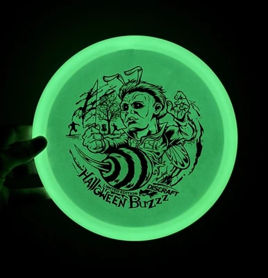💎 Discraft 2017 Halloween Z Glo Buzzz - Michael Myers - 170-172g Barely Used 💎 - Image 1 of 4