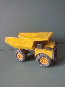 Matchbox großer großer gelber Kippwagen Vintage Pressmetall Spielzeug - Bild 1 von 9