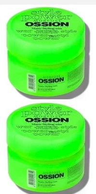 2 X Morfose Ossion Matte Styling Wax – 100mL | Strong Hold | No Shine Finish - image 1 of 4