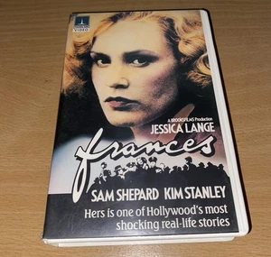 Fances (Betamax) Jessica Lange THORN EMI VIDEO - Picture 1 of 6
