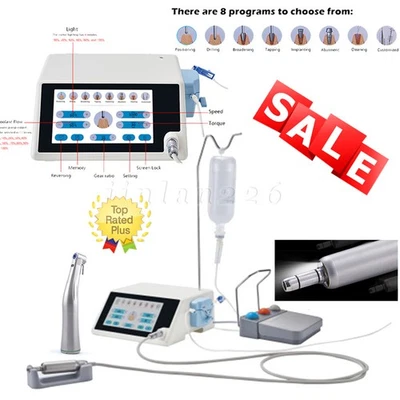 Sistema de Implante Dental SANDENT, Motor de Implante Inalámbrico Pantalla Táctil 20:1 SG20 Foto 1 de 4