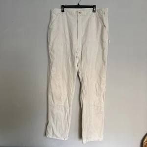Carhartt Pants Mens 40 X 34 Light Workwear Carpenter Utility Double Knee - Picture 1 of 15