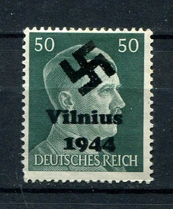German Reich WW II : Lithuania - Vilnius - local overprint from 1944 - mint - Picture 1 of 2