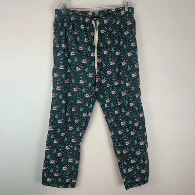 Pantalones de pijama Vineyard Vines para hombre grandes salón de Navidad PJ Santa ballenas árbol L Foto 1 de 4