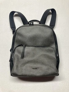 TUMI Hudson Varek Laptop Rucksack Grau Schwarz Canvas 14" Tasche - Bild 1 von 12