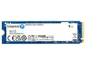 Kingston SNV3S NV3 1TB PCIe Gen4 NVMe M.2 SSD - Picture 1 of 3