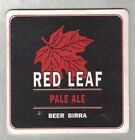 Beer coaster - Malta - "Red Leaf Pale Ale"