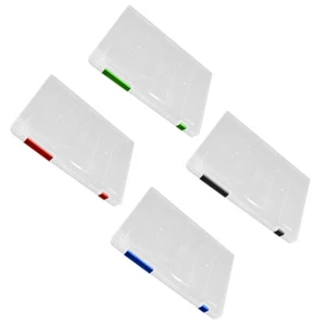 4 Pcs Folder Storage Box Office File Organizer Case Document Container - Picture 1 of 12