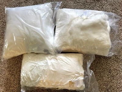 Aviva Stanoff Luxury Faux Fur Pillow Cover Set - Soft White Decorative Throw Pil - Image 1 of 4