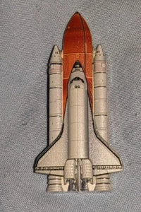 Space Shuttle Challenger Gold Silver Coin NASA Stars & Stripes Flag Trek Wars UK - Picture 1 of 24