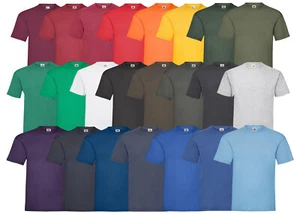 10 FRUIT OF THE LOOM T SHIRT SETS BAUMWOLLE S M L XL XXL 3XL 4XL 5XL VALUEWEIGHT - Bild 1 von 31