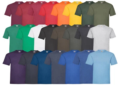 10 FRUIT OF THE LOOM T SHIRT SETS BAUMWOLLE S M L XL XXL 3XL 4XL 5XL VALUEWEIGHT - Bild 1 von 2