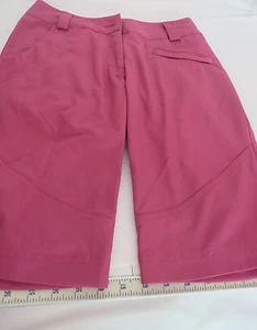 PANTALONES CORTOS DE GOLF LIJA Athletic Fuscia Rosa Talla 0 NUEVO - Imagen 1 de 3