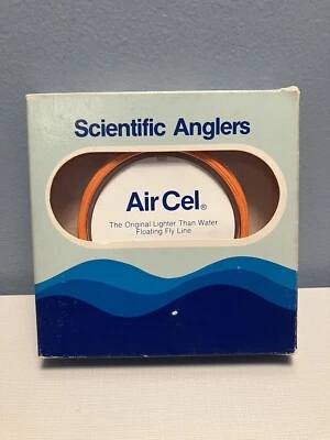 Scientific Anglers Air Cel Fly Line de colección (nuevo) 100 pies línea de tiro naranja Foto 1 de 4