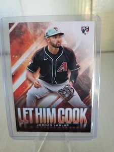 Actualización Topps 2024 Let Him Cook Jordan Lawlar LHC-21 Inserto de novato - Imagen 1 de 2