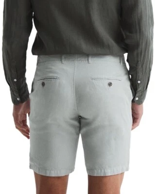 Мужские повседневные шорты Reiss Ezra из льняной смеси размер 34 дюйма - Изображение 1 из 2