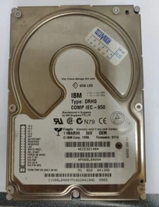 IBM 08L8404 DHRS IEC 950 36GB SCSI 68-Pin SCSI Hard Disk Drive - Picture 1 of 1