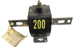 Type R6M Current Transformer ITRON Ratio 200:5 92352-1 New Old stock Transformer - Picture 1 of 6