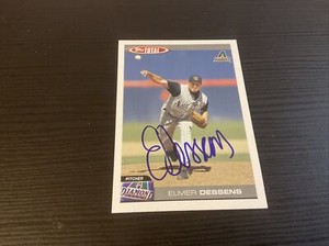 2004 Topps Total Elmer Dessens #531 Auto Signed Autograph Dbacks 