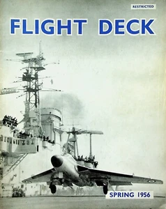 Flight Deck Magazine 1956 Govt Restricted RAF Aeroplane Aircraft Planes - Picture 1 of 7