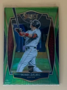 2021 SELECT - BOBBY DALBEC - RC ROOKIE - NEON GREEN - PREMIER LEVEL 27/99 - Picture 1 of 3