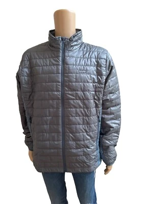 Chaqueta aislante Patagonia Nano Puff para hombre gris noble XL YKK cremallera Foto 1 de 4