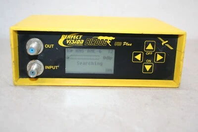 Perfect Vision Birdog USB Plus Satellite Signal Meter Powers On Untested - Image 1 of 4
