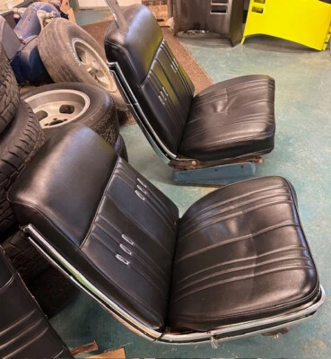 1967 CHRYSLER 300 CONVERTIBLE INTERIOR SEATS DOOR PANELS REDONE - Image 1 of 4