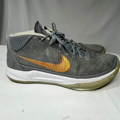Nike Kobe Mamba AD Gris Serpiente Habanero Talla 12 Hombre’s 922482-005 Rojo Naranja Foto 1 de 4