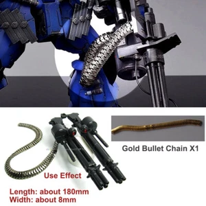 For Bandai MG 1/100 Gundam Heavyarms Model Gatling Machine Gun Belt Bullet Chain