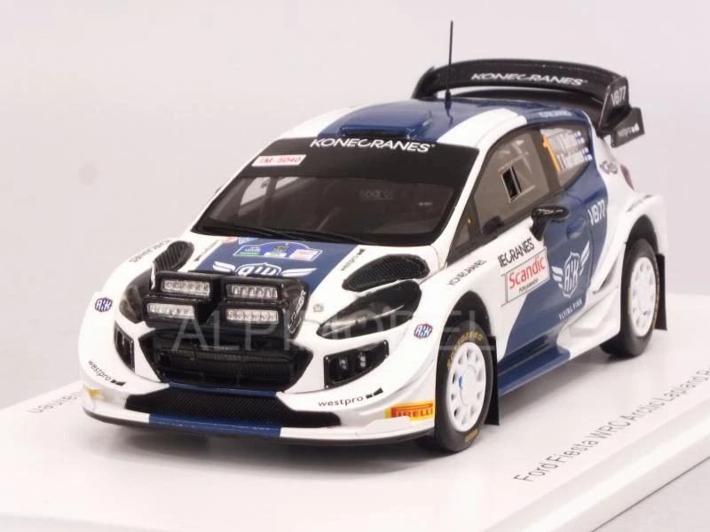 Ford Fiesta WRC Arctic Lapland Rally 2019 Bottas-Rautiainen 1:43 SPARK S5990 - Immagine 1 di 1